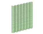 Vertical blinds green