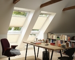 VELUX FHL manual pleated blinds