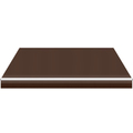 Awning for patio brown