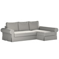 Backabro sofa Bed with Chaise Longue Cover