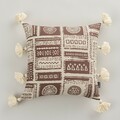Cushion cover for cushion Tassel Nomad Tribal 45x45 cm
