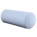 Bolster Cushion with Pleats